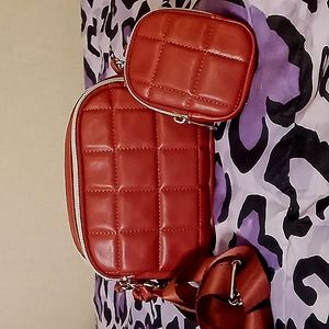 Cross over purse madden girl red bag